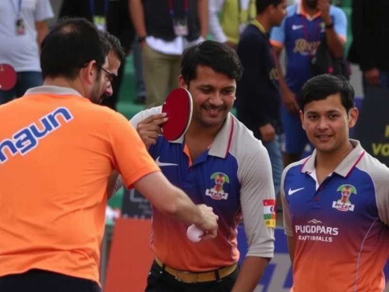 Ping Pong India: Top Spins - Maha Kumbh Event Ping Pong India: Top Spins Maha Kumbh event with thousands of players competing