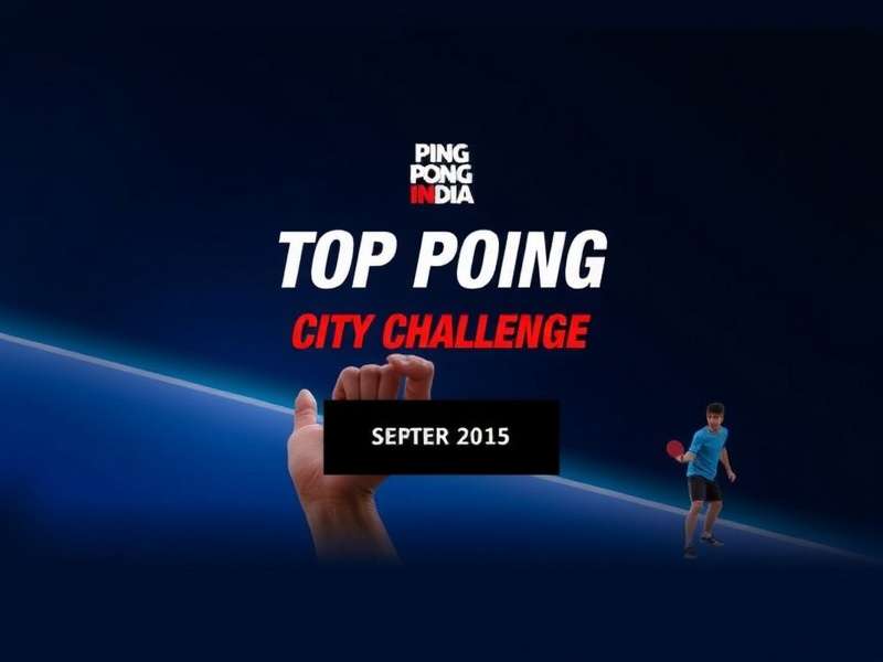 Ping Pong India: Top Spins - City Challenge Ping Pong India: Top Spins City Challenge event in Mumbai